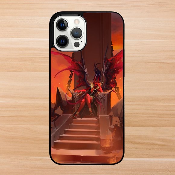 Queen of Pain Arcana Dota 2 Halloween Gift iPhone Case - Picture 1 of 1